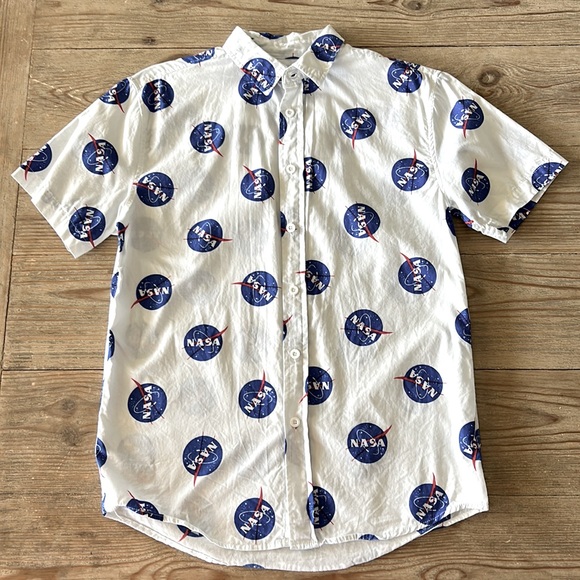 Interesting Info About Nasa Button Down Shirt
